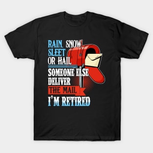 Funny Retired Postal Carrier T-Shirt